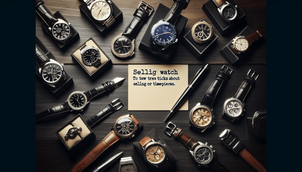 Best Ways To Sell Your Luxury Watch Collection