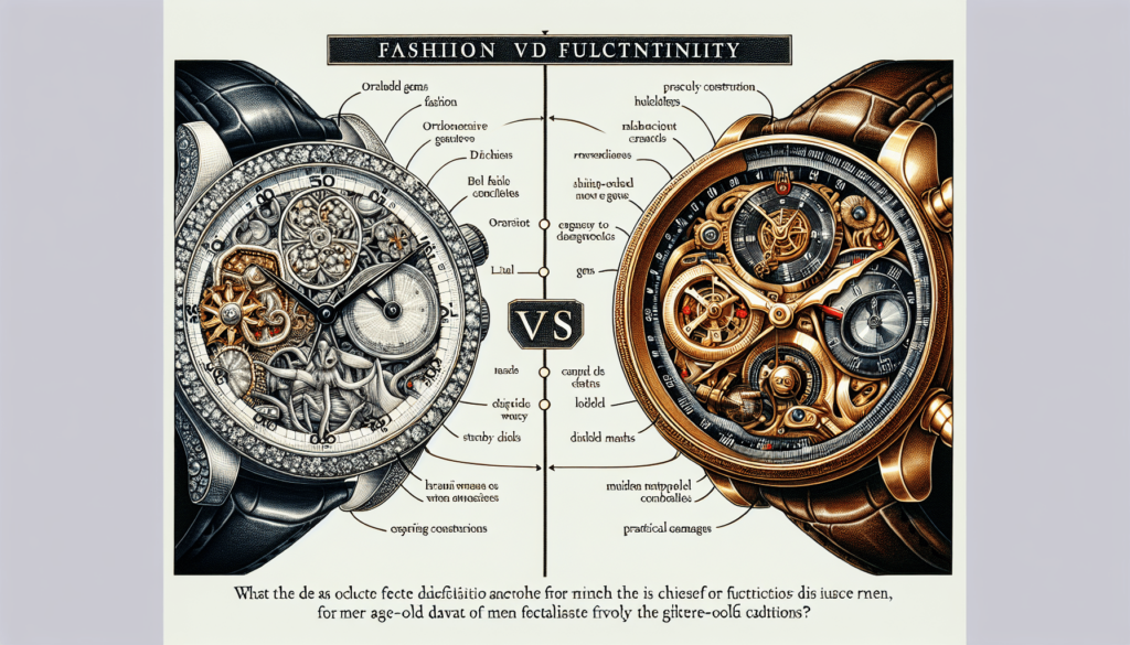 Mens Wrist Watches: Fashion Vs. Functionality