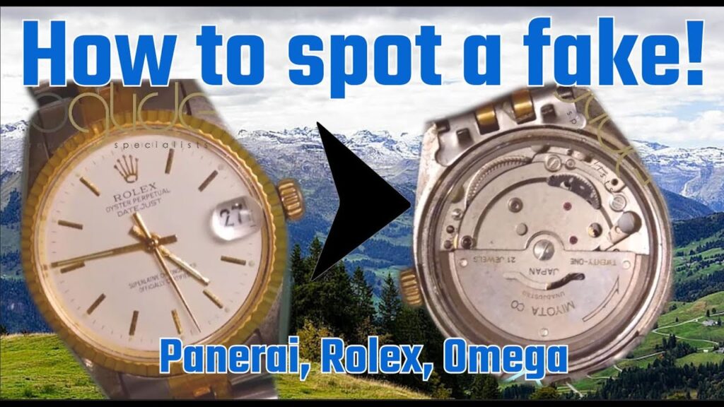 How To Recognize A Fake Vintage Wristwatch