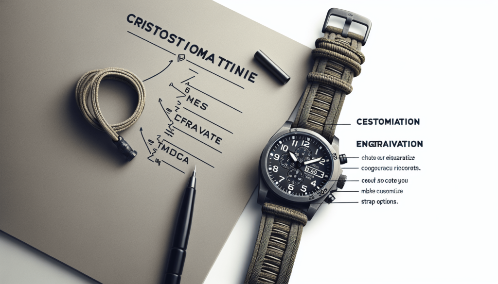 Unique Ways To Personalize A Military-style Watch